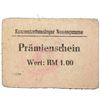 Image 1 : NEUENGAMME CONCENTRATION CAMP 1RM COUPON/NOTE