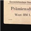 Image 4 : NEUENGAMME CONCENTRATION CAMP 1RM COUPON/NOTE