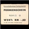 Image 2 : SACHSENHAUSEN CONCENTRATION CAMP 50PF COUPON/NOTE