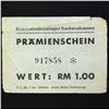 Image 2 : SACHSENHAUSEN CONCENTRATION CAMP 1RM COUPON/NOTE