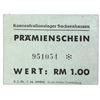 Image 1 : SACHSENHAUSEN CONCENTRATION CAMP 1RM COUPON/NOTE