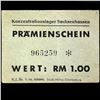 Image 2 : SACHSENHAUSEN CONCENTRATION CAMP 1RM COUPON/NOTE