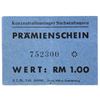 Image 1 : SACHSENHAUSEN CONCENTRATION CAMP 1RM COUPON/NOTE
