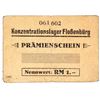 Image 1 : FLOENBRG CONCENTRATION CAMP 1RM COUPON/NOTE