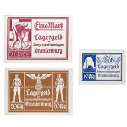 ORANIENBURG CONCENTRATION CAMP 10PF-1RM NOTES