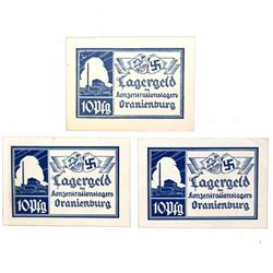 ORANIENBURG CONCENTRATION CAMP 10PF NOTES