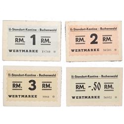 BUCHENWALD CONCENTRATION CAMP 50PF-3RM NOTES