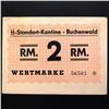 Image 6 : BUCHENWALD CONCENTRATION CAMP 50PF-3RM NOTES