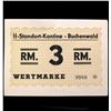 Image 8 : BUCHENWALD CONCENTRATION CAMP 50PF-3RM NOTES