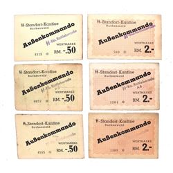 ROTTLEBERODE BUCHENWALD CONCENTRATION CAMP NOTES