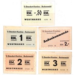 BUCHENWALD CONCENTRATION CAMP 50PF-3RM NOTES