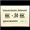 Image 4 : BUCHENWALD CONCENTRATION CAMP 50PF-3RM NOTES