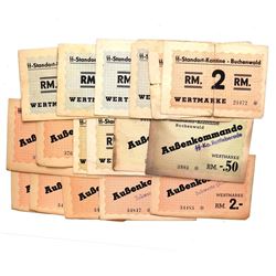 BUCHENWALD CONCENTRATION CAMP 50PF-3RM NOTES