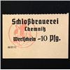 Image 5 : CHEMNITZ BREWERY FORCED LABOR CAMP COUPONS/NOTES