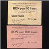 Image 5 : BRUAY FRANCE PRISONER OF WAR CAMP COUPONS/NOTES