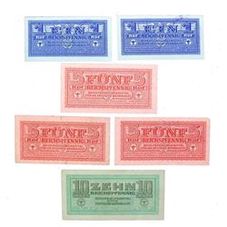 GERMAN OCPN GREECE 1941 WEHRMACHT ARMY PAYMENT