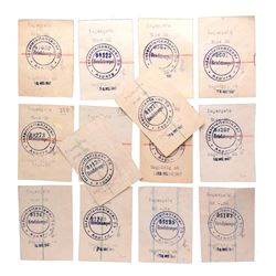 ASPERG GERMANY 1947 INTERNMENT CAMP COUPONS/NOTES