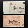 Image 5 : LITZMANNSTADT LODZ JEWISH GHETTO 1940 50pf-50M NOTES