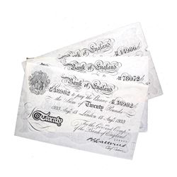 GREAT BRITAIN WWII OPERATION BERNHARD 20 FORGERY