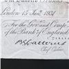 Image 7 : GREAT BRITAIN 1931 100 BANK OF ENGLAND WHITE NOTE