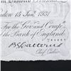 Image 7 : GREAT BRITAIN 1931 100 BANK OF ENGLAND WHITE NOTE
