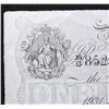 Image 4 : GREAT BRITAIN 1931 100 BANK OF ENGLAND WHITE NOTE
