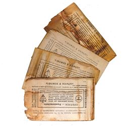 GERMANY WORLD WAR II RUSSIAN SOVIET SURRENDER CARDS