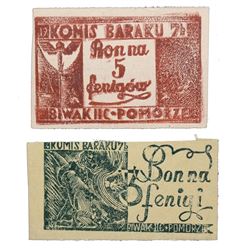 WOLDENBERG GERMANY 1942 PRISONER OF WAR CAMP NOTES