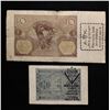 Image 6 : WARSAW GHETTO POLAND 1944 HOME ARMY OVERPRINTED NOTES