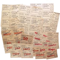 LITZMANNSTADT LODZ GHETTO WORKERS KITCHEN EXCHANGE