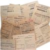 Image 1 : LITZMANNSTADT LODZ GHETTO BREAD RATION CARDS/RECEIPTS
