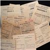 Image 2 : LITZMANNSTADT LODZ GHETTO BREAD RATION CARDS/RECEIPTS