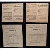 Image 3 : LITZMANNSTADT LODZ GHETTO BREAD RATION CARDS/RECEIPTS