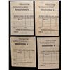 Image 4 : LITZMANNSTADT LODZ GHETTO BREAD RATION CARDS/RECEIPTS