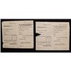 Image 6 : LITZMANNSTADT LODZ GHETTO BREAD RATION CARDS/RECEIPTS
