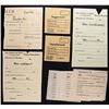 Image 9 : LITZMANNSTADT LODZ GHETTO ASSORTED RATION CARDS/COUPONS