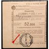 Image 4 : HUNGARY WORLD WAR II JEWISH POSTAL RECEIPTS