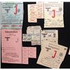 Image 3 : GERMANY WORLD WAR II JEWISH RATION CARDS/COUPONS