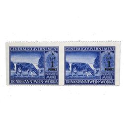 GERMAN OCCUPATION POLAND WWII WINE/VODKA REVENUE ERROR