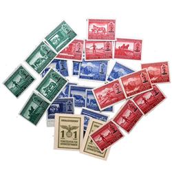 GERMAN OCCUPATION POLAND WWII REVENUE SELECTION