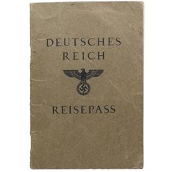 GERMANY 1938-1939 PALESTINE JEWISH PASSPORT