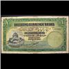 Image 2 : PALESTINE CURRENCY BOARD 1939 1 JERUSALEM NOTE