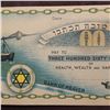 Image 5 : GERMANY 1920S JEWISH BANK OF HEAVEN FANTASY CHECK