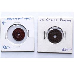 HAY AUSTRALIA WORLD WAR II INTERNMENT CAMP TOKENS