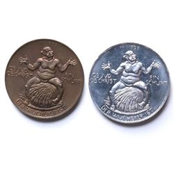 GERMANY 1923 JEWISH ANTI-SEMITIC TOKENS