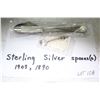 Image 1 : 1890 & 1903 Sterling Silver Spoons (2)