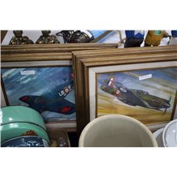 A Pair of Old Airplane Pictures