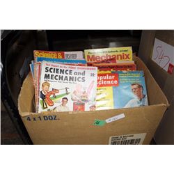 Box of Magazines - Mechanics & Popular Science