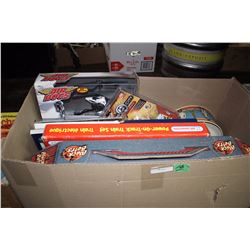 Box of New Toys & Children's Magazines