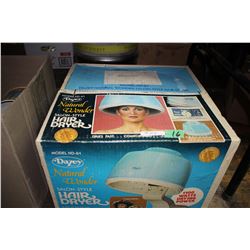 Old Hair Dryer in Original Box